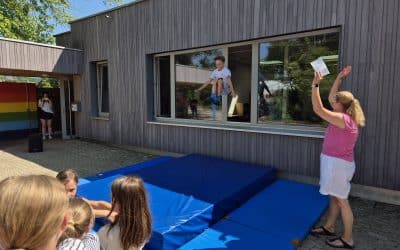 Rausschmiss mit Herz – unsere Viertklässler sagen Tschüss! ❤️